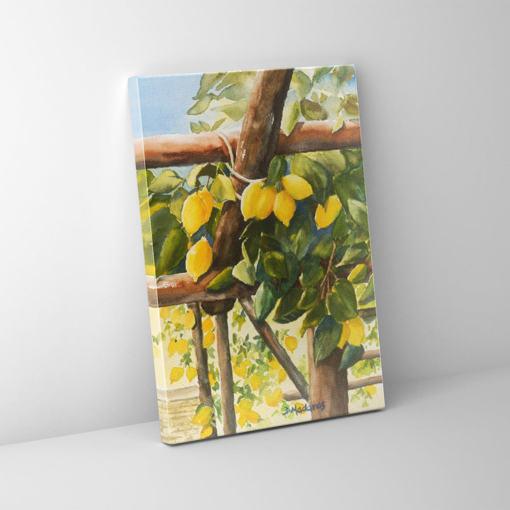 Land of Lemons- Canvas