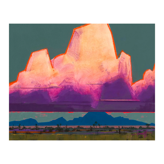 Last Light Over the Valley by Tony Thielen