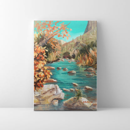 Late Fall in Sabino - Canvas