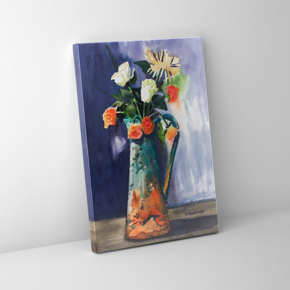 Lauren's Flowers- Canvas