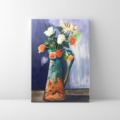 Lauren's Flowers- Canvas