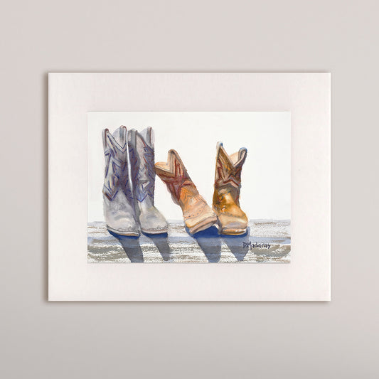 Lean on Me- Matted Print