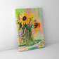 Leslie's Sunflowers - Canvas