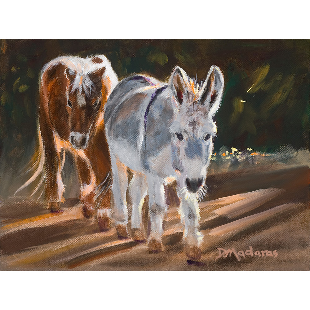 Little Buddies- Matted Print