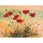 Little Poppies- Matted Print