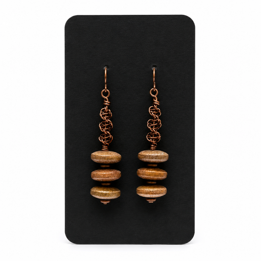 MCP742 Copper Earrings by StudioJere