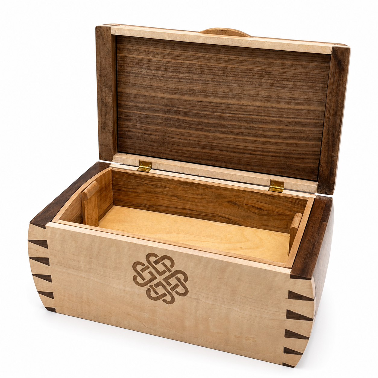 Maple & Walnut Box by Douglas Foulke