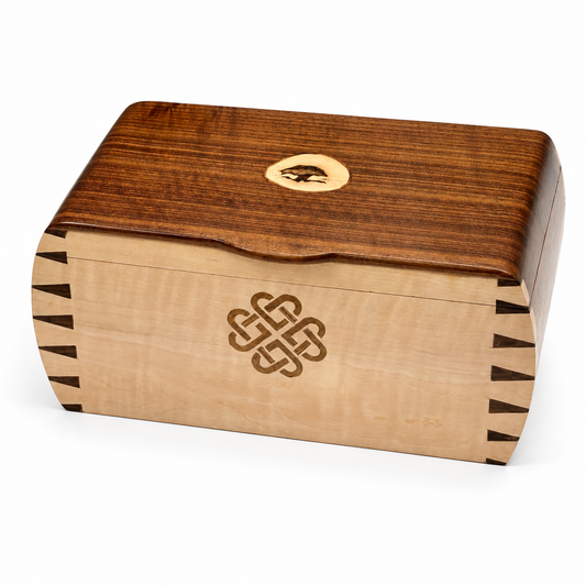 Maple & Walnut Box by Douglas Foulke