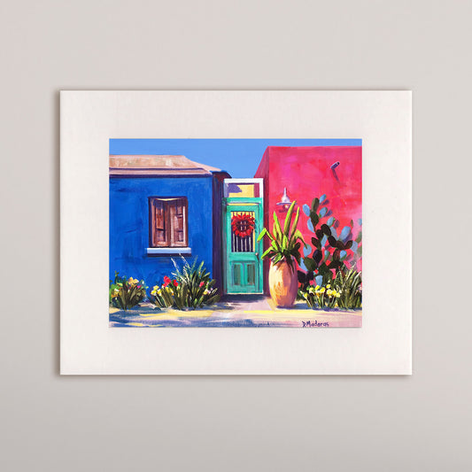 Meyer Street- Matted Print