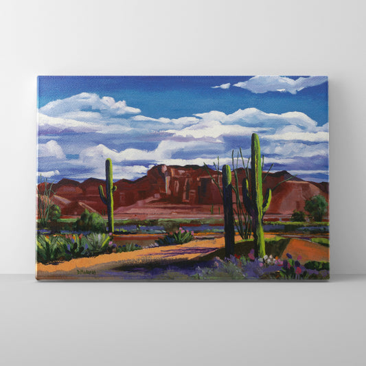Middle of the Desert- Canvas