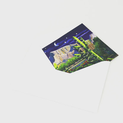 Moon Over the Catalinas - Signature Holiday Card Box