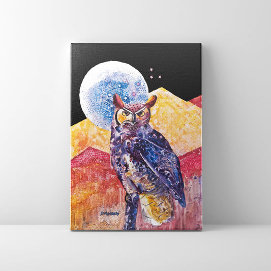 Night Owl- Canvas