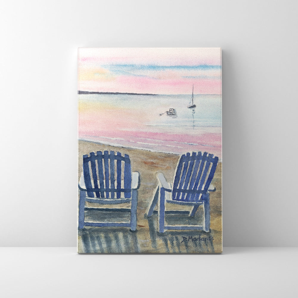 Night at the Beach - Canvas