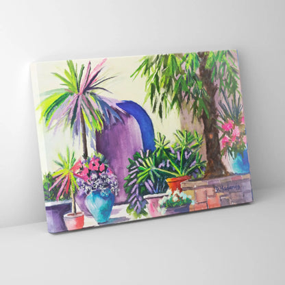 Oaxacan Courtyard - Canvas