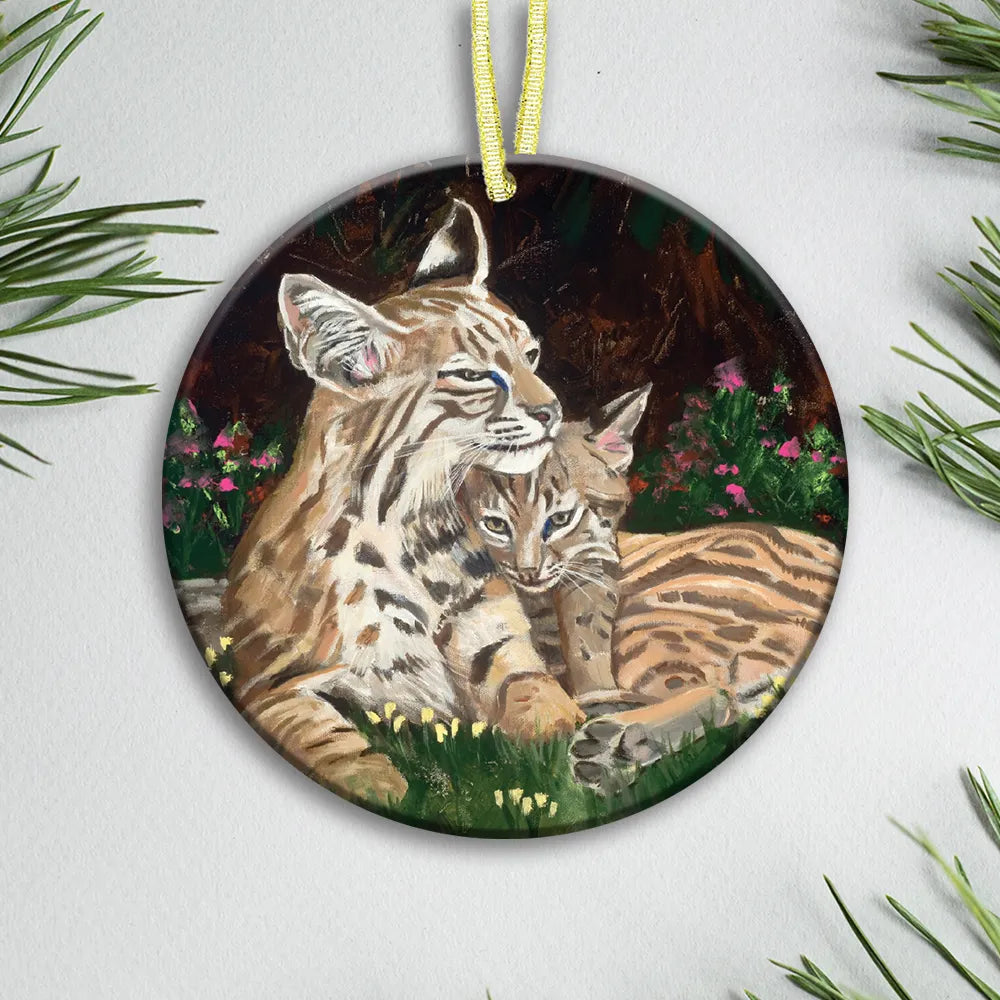 Bobcat Bonding- Ornament