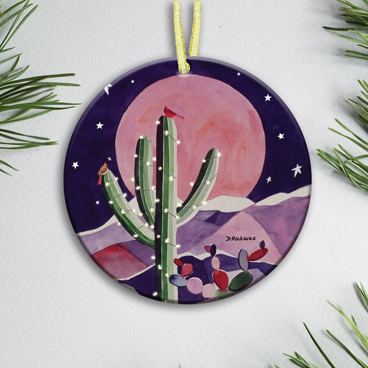 Millennium Moon Magic- Ceramic Ornament