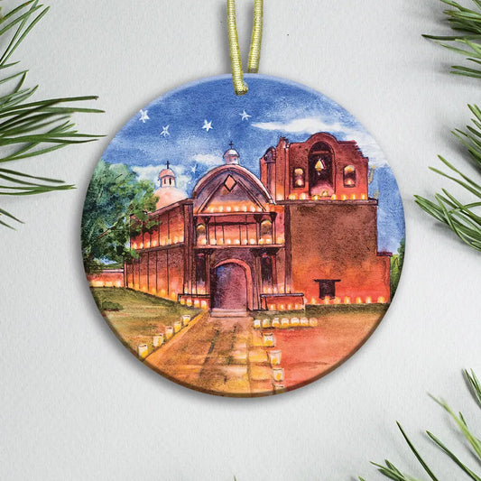 Tumacácori Lights - Ceramic Ornament