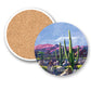 Party Cactus - Ceramic Coaster