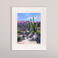 Party Cactus- Matted Print