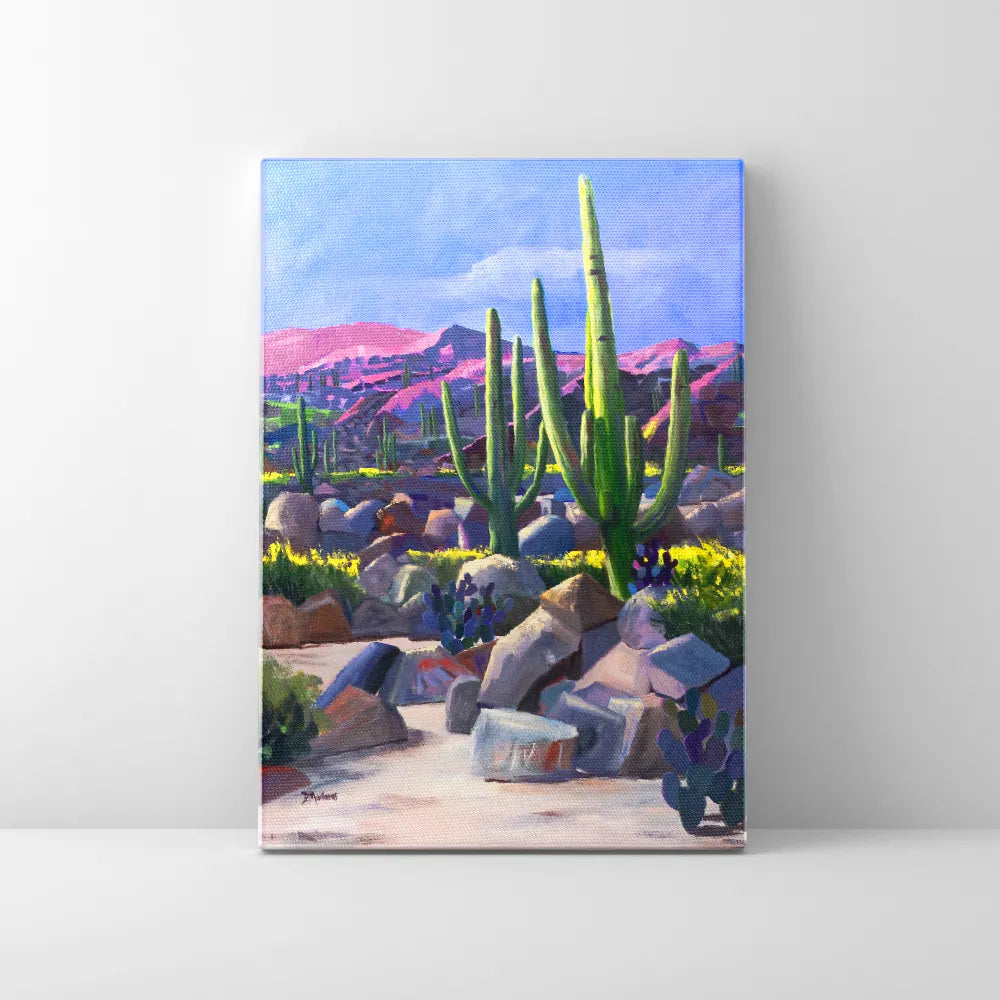 Party Cactus- Canvas