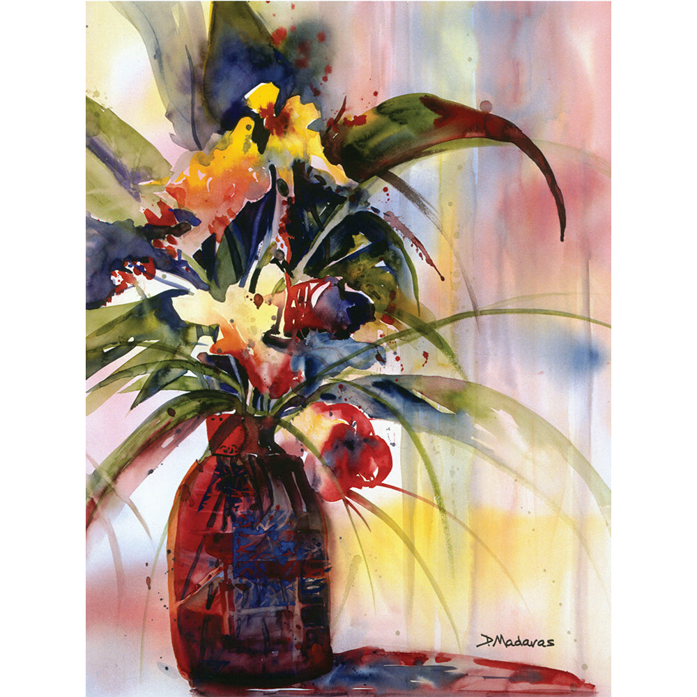 Pat's Flowers- Matted Print