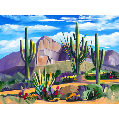 Path at Pusch Ridge- Matted Print