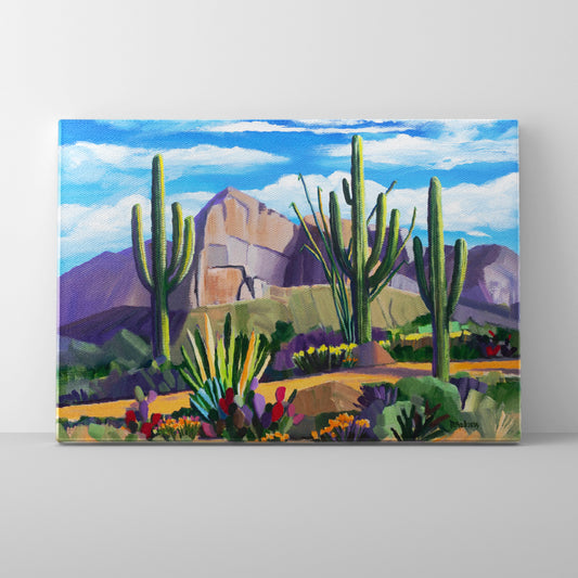 Path at Pusch Ridge- Canvas