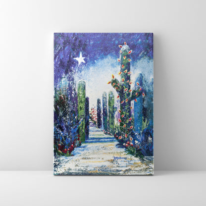 Path to Christmas- Canvas