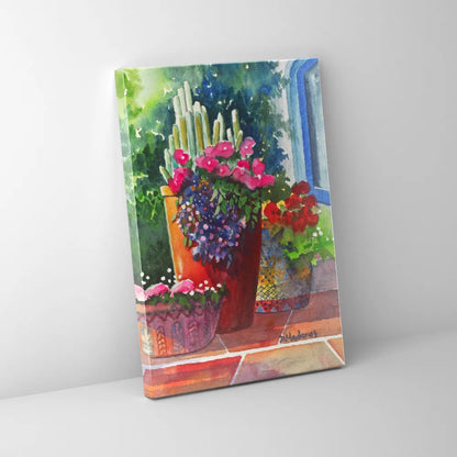 Patio Pots- Canvas