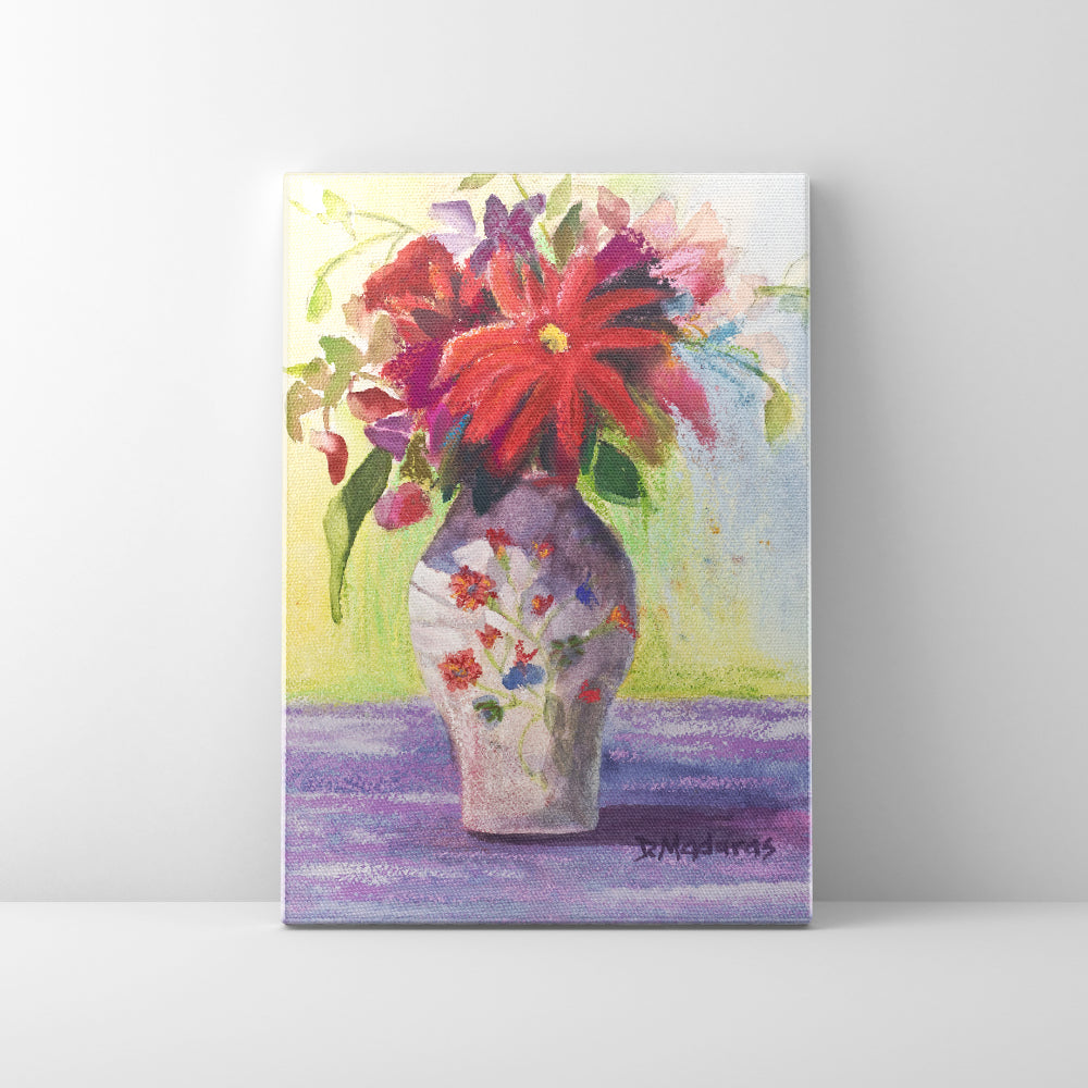 Phil's Flowers- Canvas