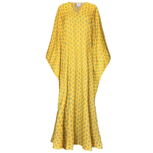 Marigold Cactus Pax Relax Kaftan by Pax Philomena
