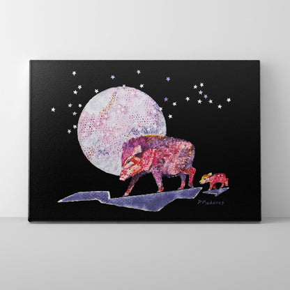 Pink Cadillac- Canvas