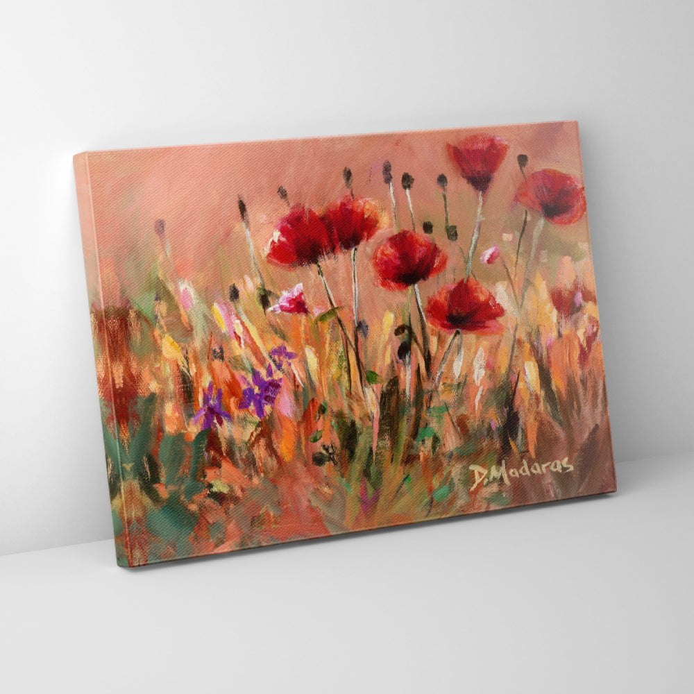 Poppies- Mini Canvas