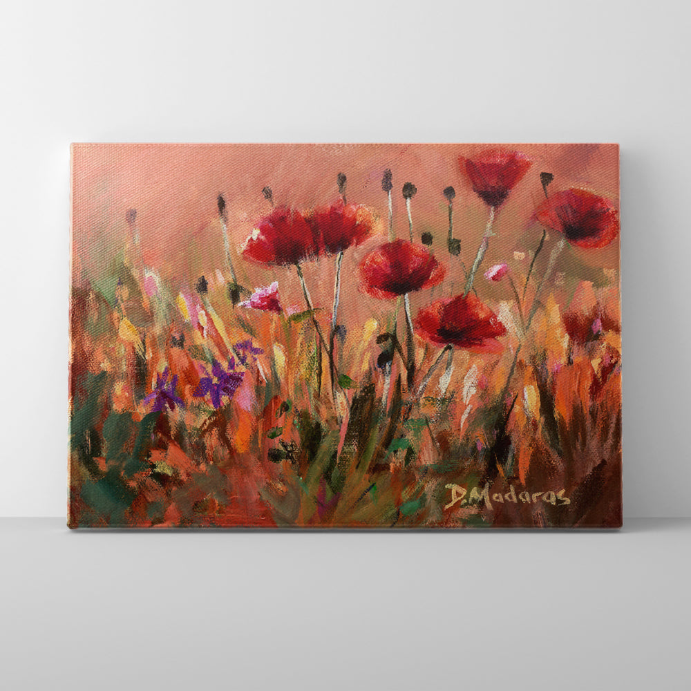 Poppies- Mini Canvas