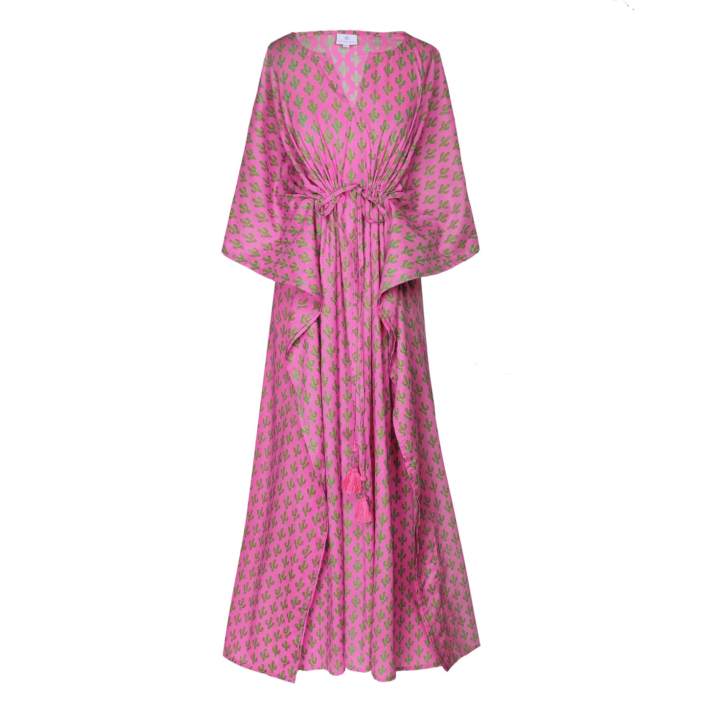 Pink Prickly Pax Cactus Kaftan by Pax Philomena