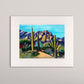 Hughes Finger Rock- Matted Print