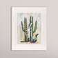 Saguaro Pollock 2 - Matted Print