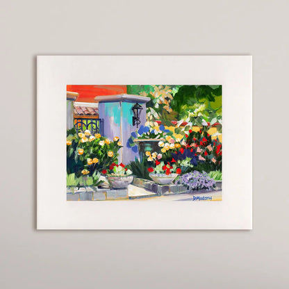 Tubac Gate- Matted Print