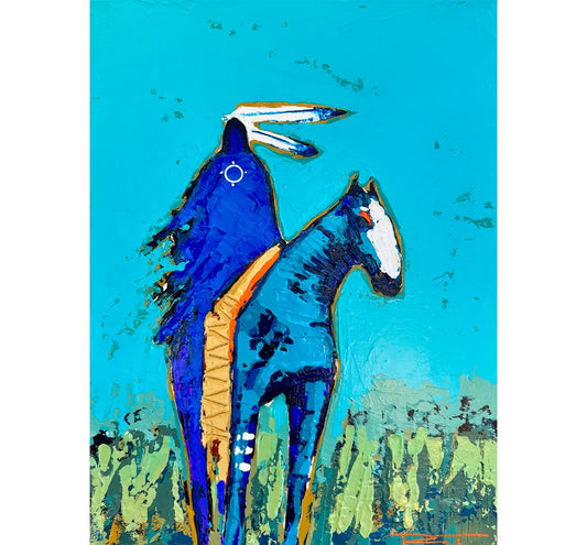 Lyapo (Lakota - One Who Wanders) by Ray Tigerman