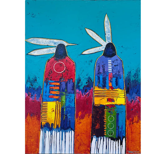 Shamans of the Spring Lodge by Ray Tigerman