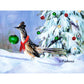 Roadrunner in Snow - Signature Holiday Card Box