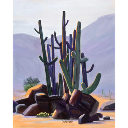 Saguaro Celebration - Canvas