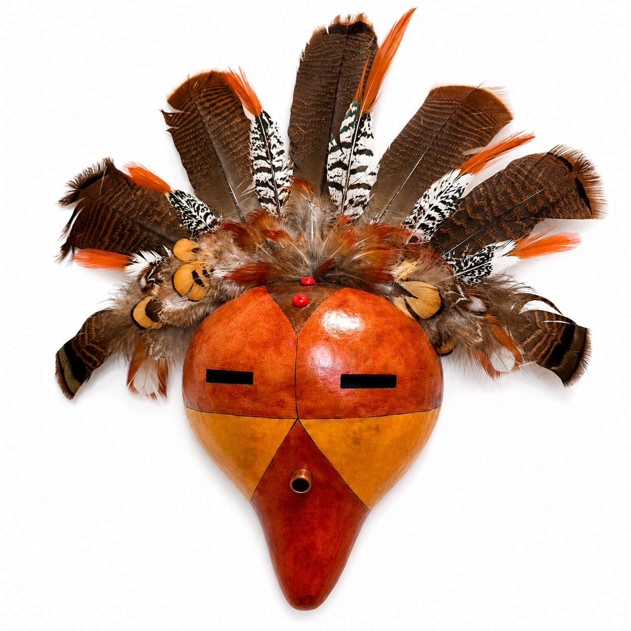 DW205 "SHONTO" Gourd Mask by Diane West