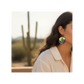 Saguaro Van Gogh - Wood Earrings by Madaras