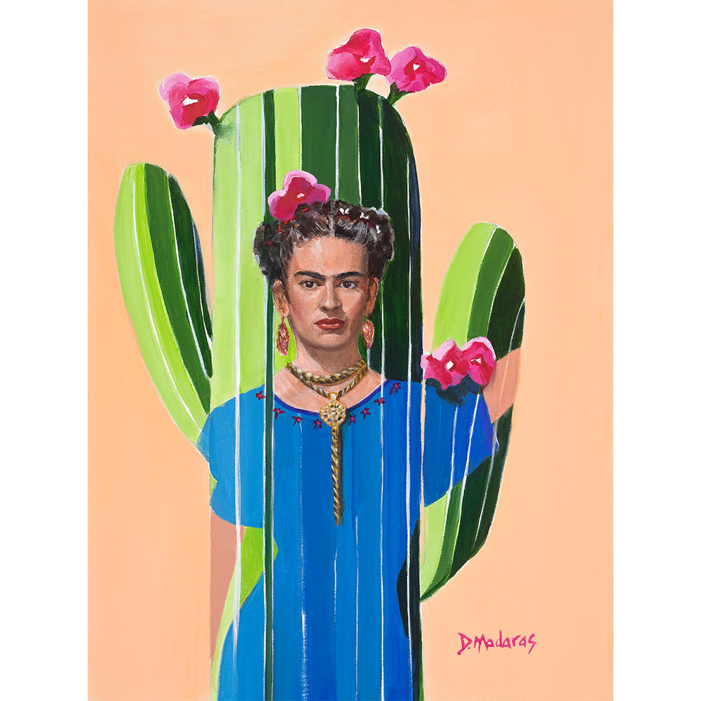 Saguaro Frida- Matted Print