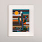 Saguaro Klee- Matted Print