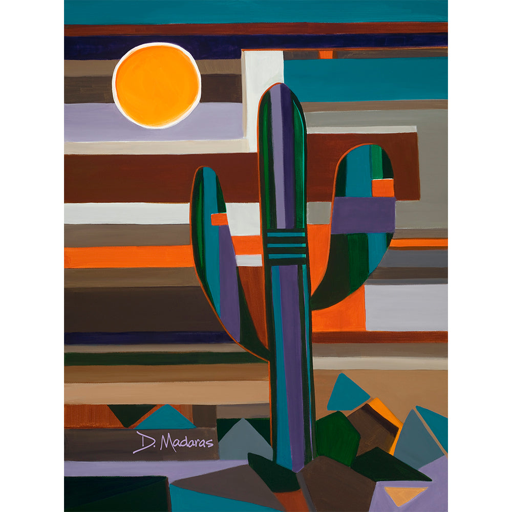 Saguaro Klee- Canvas