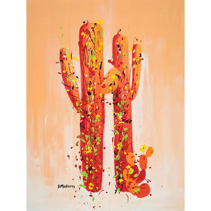 Saguaro Pollock - Canvas