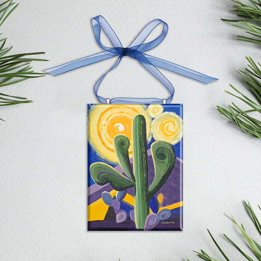 Saguaro Van Gogh - Ornament