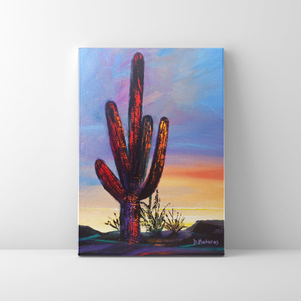 Saguaro at the Ranch- Canvas